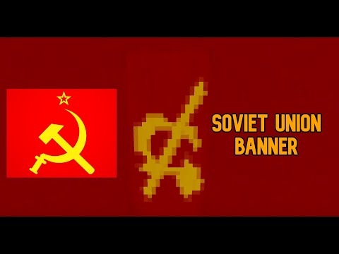 Soviet Union Banner & Shield in Minecraft?! Insane!