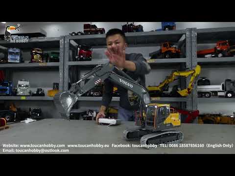 Unbox Double E EC160E 1/14 RC Metal Hydraulic Excavator E111