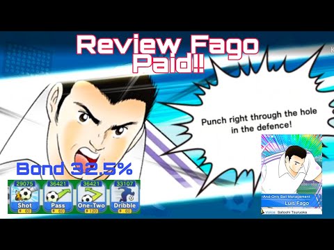 Captain Stubasa Dream Team! Review Luis Fago Paid.