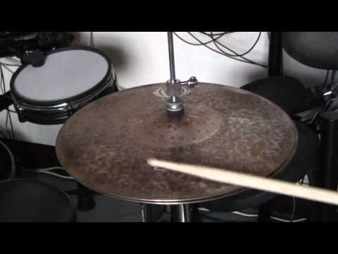 Diril cymbals Taiwan Raw serie 13 inch Hi Hat Testing Film