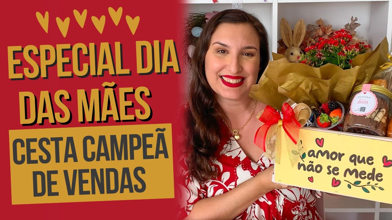 Cesta de Dia das Mães Campeã de Vendas