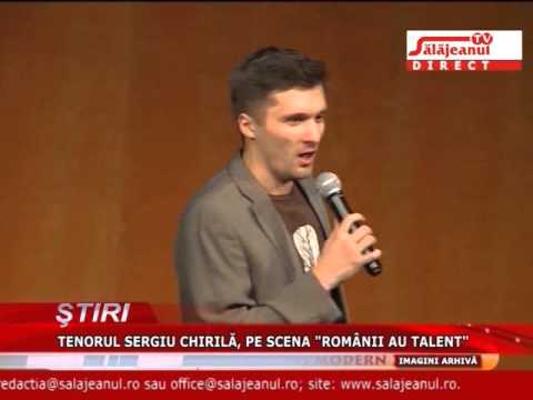 TENORUL SERGIU CHIRILA, PE SCENA ROMANII AU TALENT
