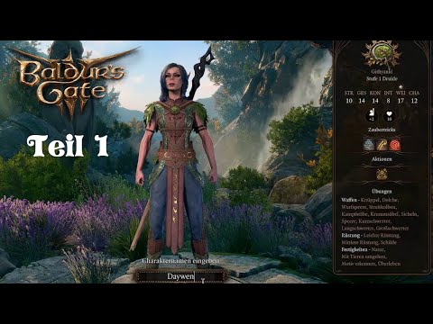 Baldur’s Gate 3 - Teil 1: Daywen die Druidin