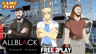 ALLBLACK Phase 1 ★ FAST Gameplay ★ PC Steam [ Free to Play ] Visual novel 2020 ★ 1080p60FPS