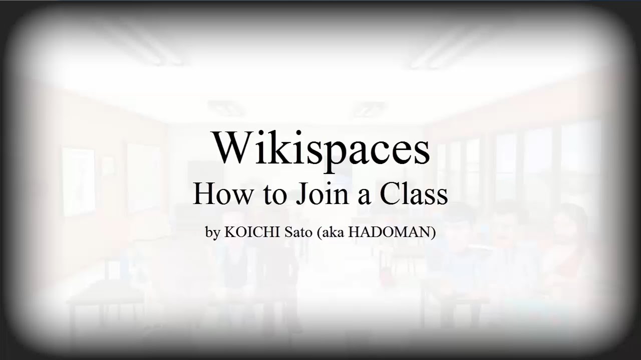 Wikispaces - Join a Class Wiki