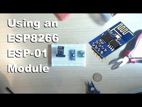 Using an ESP8266 ESP01 Module