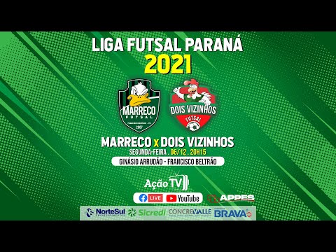 MARRECO X DOIS VIZINHOS - LFP 2021 - Semifinal - IDA - TRANSMISSÃO TORCEDOR DO GALO (06/12)