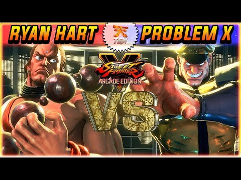 SFV AE ✪ RYAN HART (Urien) vs PROBLEM X (M.Bison) | FT2 Sets ✪ SF5 TenSFV