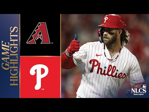 MLB 필라델피아 5-3 애리조나 NLCS 1차전 하이라이트