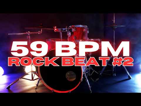 59 BPM - Rock Drum Beat - Loop 2