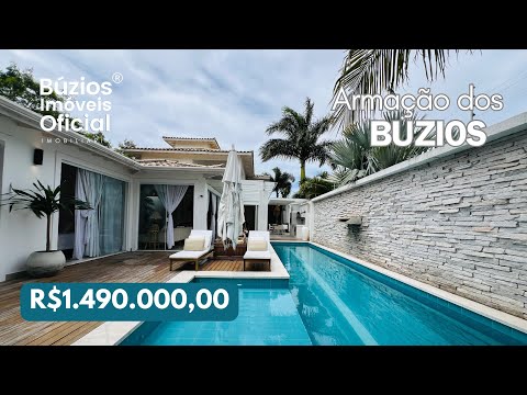 CASA FANTÁSTICA À VENDA EM BÚZIOS 