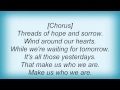 Jennifer Hanson - All Those Yesterdays Lyrics
