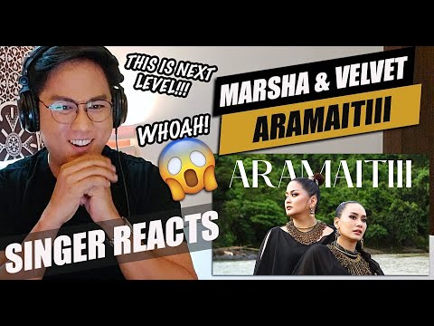 ARAMAITIII - MARSHA MILAN & VELVET ADUK (OFFICIAL MUSIC VIDEO) | SINGER REACTION