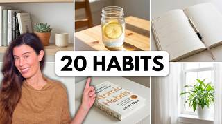 20 Small Habits That Changed My Life Forever