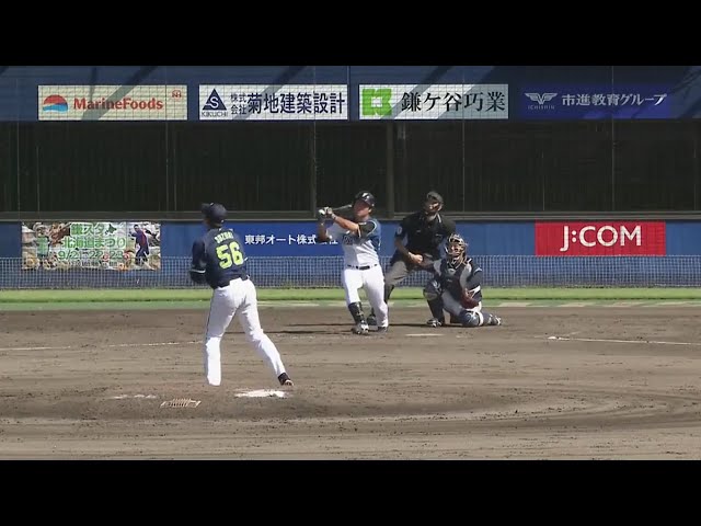 【ファーム】 弾丸ライナーでライトスタンド!! ファイターズ・今井のソロホームラン!! 2019/9/17 F-S(ファーム)