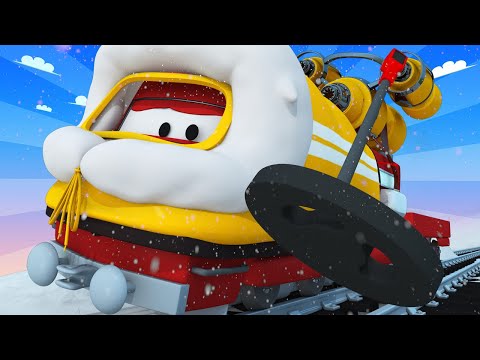 Train for kids -  Troy the Train is an Actic Explorer Train and Finds a Treasure  - Troy The Train