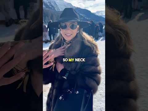 Gorgeous outfit spotted in St Moritz💁‍♀️