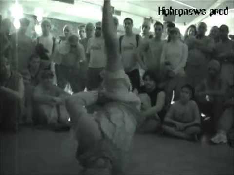 Bboy kmel Bboy moy Bboy neil cypher in France 2002
