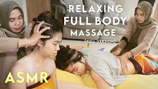 ASMR | Relaxing Full Body Massage Home Service「Full Version」