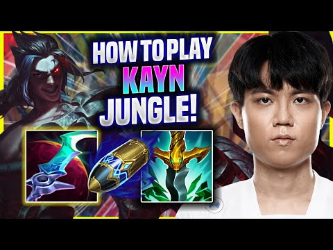 LEARN HOW TO PLAY KAYN JUNGLE LIKE A PRO! - KT Cuzz Plays Kayn JUNGLE vs Talon! | Preseason 2022