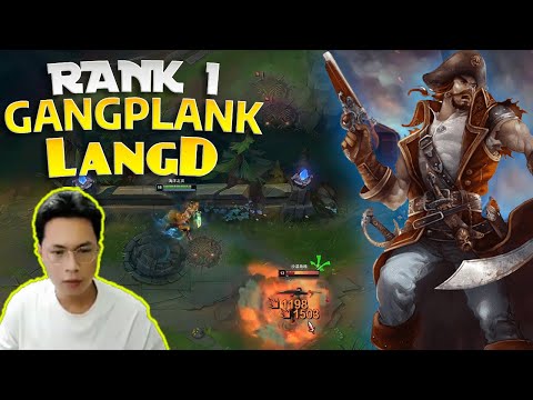 🔴 LangD Gangplank vs Kennen - 20+ Kills - LangD Rank 1 Gangplank Guide