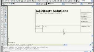 AutoCAD Title Block Creation | AutoCAD Insert Title Block | AutoCAD Title Block Scale to Fit Layout