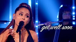 [한글자막] Ariana Grande - get well soon (live @ The BBC)