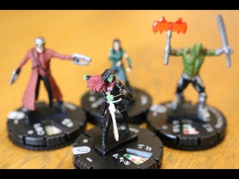 HeroClix játékbemutató (nem csak) galaxis őrzőivel - mrakostube