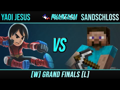 Chef Yaoi Jesus (Mii Brawler) vs Sandschloss (Steve) - Phantasm 137 Grand Finals