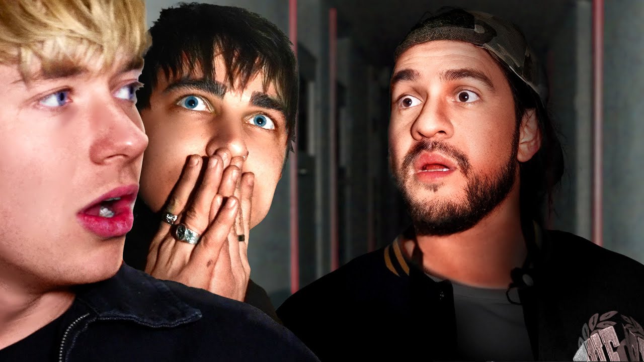 We Went Back to The Haunted Asylum (ft. Sam & Colby)