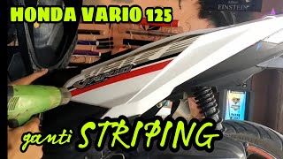 Download lagu Honda Vario ganti striping makin original👌 mp3