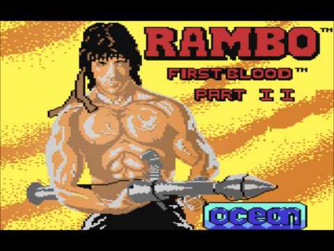 Rambo First Blood Part II (C64) Music- Title