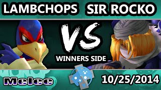 Smash League: NY - Lambchops (Falco) Vs. Sir Rocko (Sheik) SSBM Singles Bracket - Smash Melee