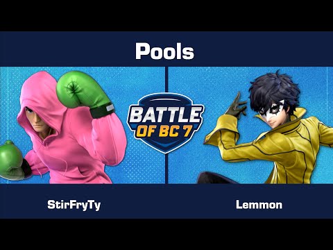 StirFryTy (Little Mac) vs Lemmon (Joker) - Pools - Ultimate Singles | BoBC7