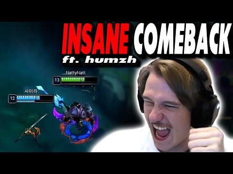 NattyNatt Rengar and Humzh work together to turn back a lost game