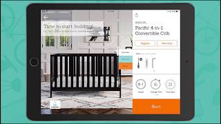 Storkcraft Pacific 4-in-1 Convertible Crib Assembly Instructions