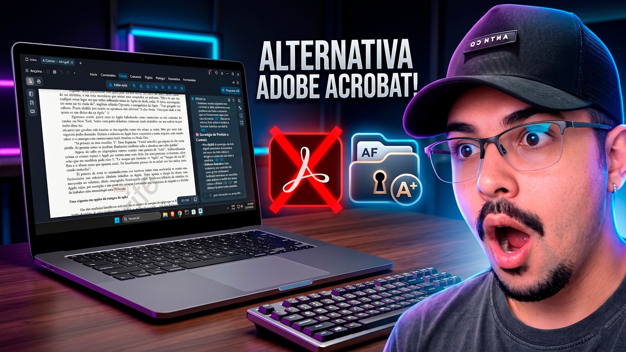 Alternativa do Adobe Acrobat - Como editar PDF com IA 2026