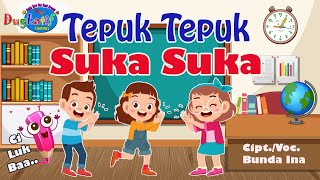 Download lagu NEW 2022 Lagu Anak  PAUD 'TEPUK TEPUK SUKA SUKA' (CI LUK BA) Bersama Bunda Ina DUGKATIF mp3