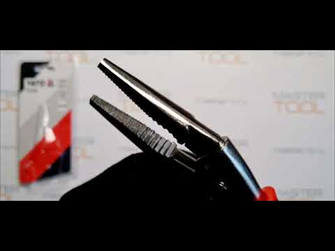 Затискні кліщі YATO 220мм, CrV [6/36] - подовжені, якісні інструменти