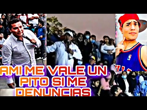 Puchito se pone malcriado con el publico - si no me van a comprar vayan a ver a Lucky y Edwin Aurora