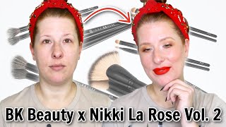 Trying the BK Beauty x Nikki La Rose Vol. 2 Brushes WHILE Subscribers Pick My Makeup ✨