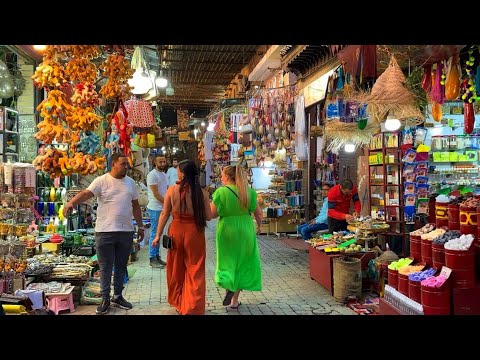 Walking in Marrakech — Getting Lost in Morocco's Greatest Street Market | 4K HDR Morocco Walk