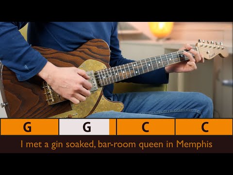 PLAY ALONG "HONKY TONK WOMEN" THE ROLLING STONES | Guitar Pilgrim