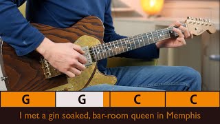 Download lagu PLAY ALONG 'HONKY TONK WOMEN' THE ROLLING STONES | Guitar Pilgrim mp3