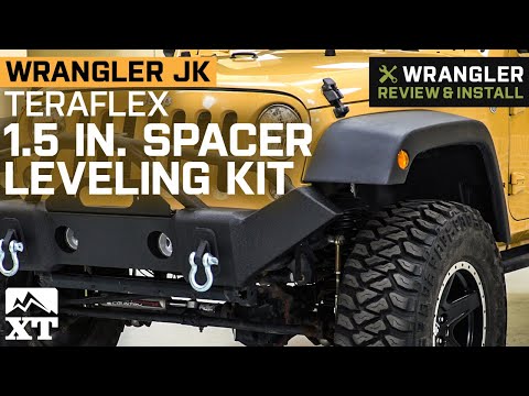 Jeep Wrangler JK Teraflex 1.5 in. Spacer Leveling Kit Review & Install