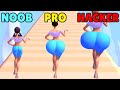 NOOB vs PRO vs HACKER in Bounce Big by P NOOB vs PRO vs HACKER in Bounce Big by P