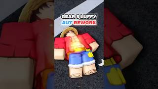 they added BAJRANG GUN to Gear 5 Luffy in AUT Roblox #shorts