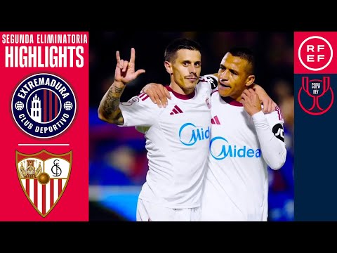 Resumen #CopaDelReyMAPFRE | CD Extremadura 1-2 Sevilla FC | Segunda Eliminatoria | T. 2025/26