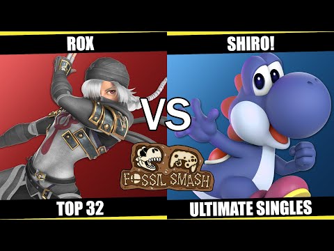 Fossil Smash 2023 Top 32 - Rox(Sheik) Vs. Shiro!(Yoshi) SSBU Ultimate Singles