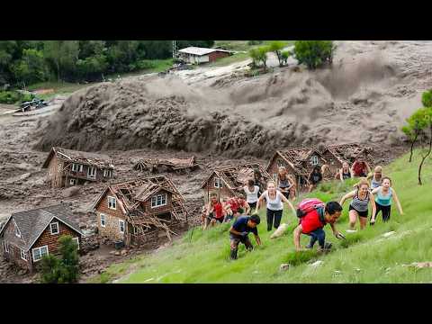 Most Horrific Monster Flash Flood Caught on Camera 2025